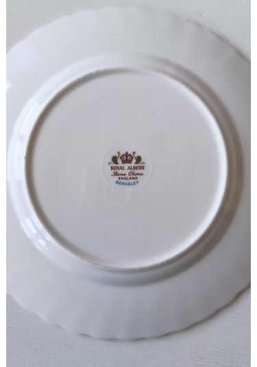 Berkeley Nurantik Bone China England Pasta Tabağı Sarı
