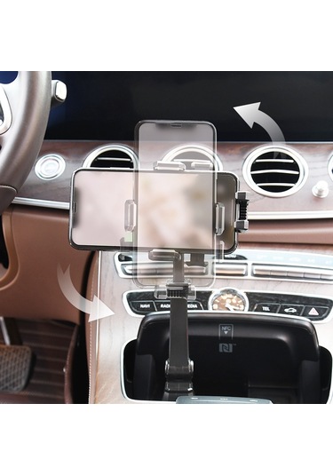 Cbtx Araba Bardak Tutucu Telefon Montajı Ayarlanabilir Eller Serbest Fincan 4.7-6.7 İnç Telefon İçin Cep Telefonu Tutucu