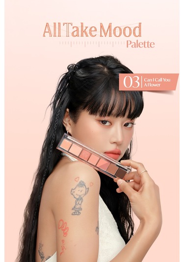 Peripera All Take Mood Palette 003 Canicall You A Flower