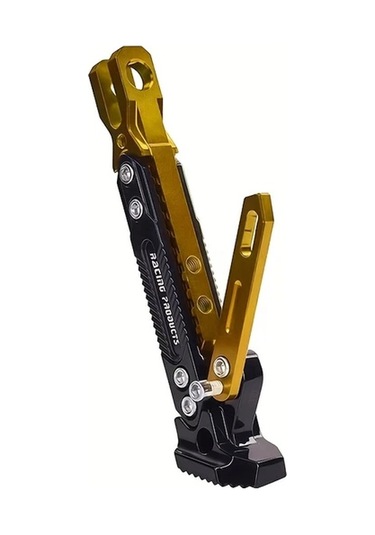 Xuweiwei Adjustable Cnc Metal Motorcycle Tripod Bicycle Metal Bracket Corrosion Resistant Golden