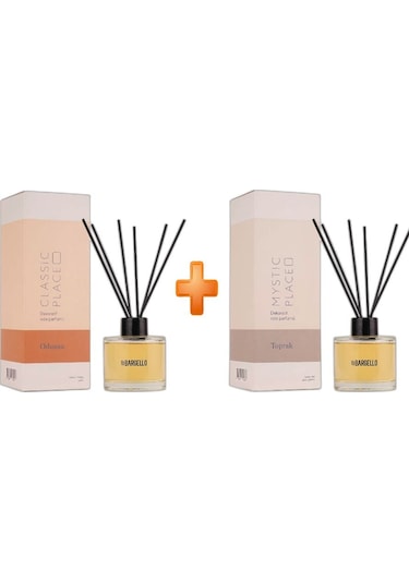 Bargello Classic Place Odunsu Oda Kokusu 120 ML + Mystic Place Toprak Oda Kokusu 120 ML