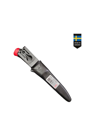 Vip-tec Vt875301 Çok Amaçlı Paslanmaz Çelik Bıçak/kamp Bıçağı Made İn Sweden Kırmızı - Siyah