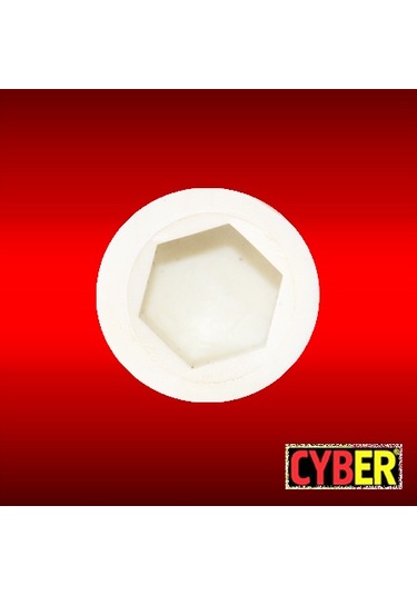 M6 Somun Kapağı (beyaz)