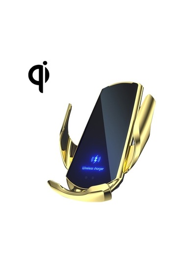 Wondernest Q3 Kızılötesi İndüksiyon Manyetik Araç Şarj Braketi, Mikro Usb + 8 Pin + Usb-c Altın Konnektör Altın