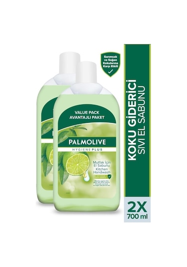 Palmolive Mutfak İçin Koku Giderici Sıvı El Sabunu 2 x 700 ML