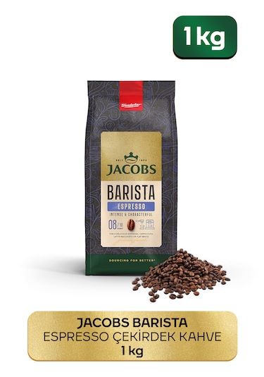 Jacobs Barista Editions Çekirdek Kahve %100 Arabica Espresso 1 KG
