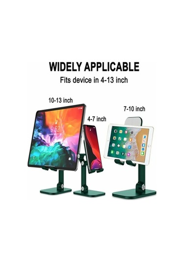 Pazly Katlanabilir Telefon-tablet Standı - Taşınabilir, Masa Ve Araba İçin Siyah