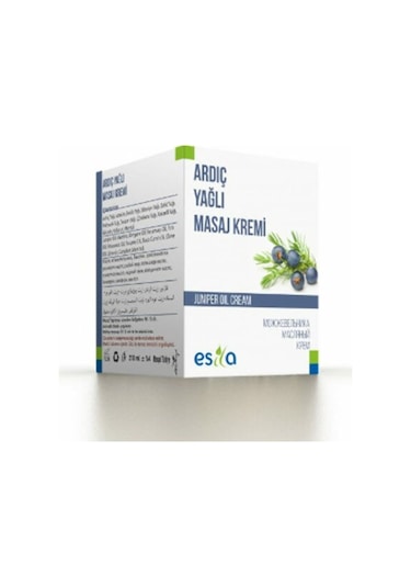 Ardıç Yağlı Masaj Kremi 210 ML Esila