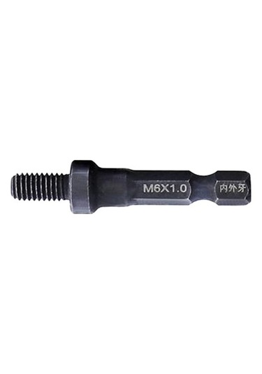 Lijinxu 1/4'' Altıgen Şaft Adaptörü Dişli Matkap A-m6x1.0