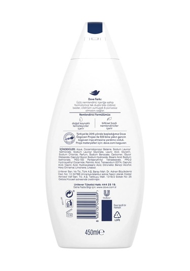 Dove Deeply Nourishing Nemlendirici Duş Jeli 2 x 450 ML