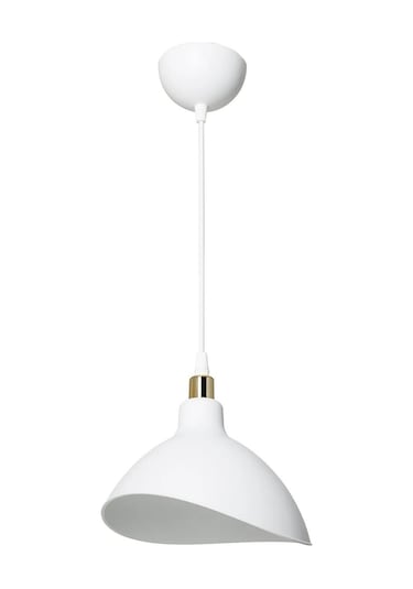 Modern Avize Tekli Sarkıt Beyaz Retro Lamba Psg11 Beyaz