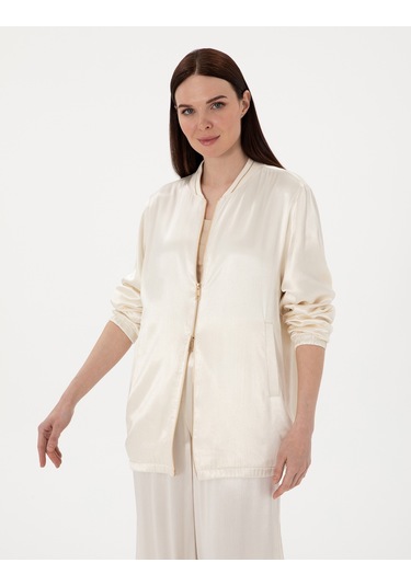 Pierre Cardin Kadın Ekru Bluz 50301119-vr019 Ekru