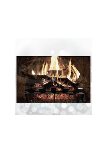 48 Cm X 32 Cm 8 Çubuklu Ekstra Şömine Izgarası Dar Gözlü Izgara