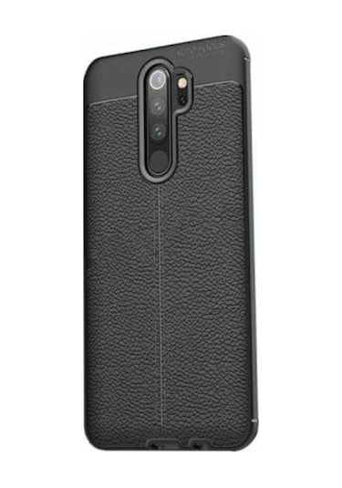 Xiaomi Redmi Note 8 Pro Kılıf Zore Niss Deri Desenli Silikon