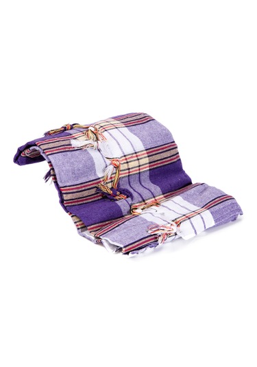Premium Klasik Hamam Peştemali 2 Li Set %100 Pamuk Spa & Gelin Hamamı 250 Gr Mor