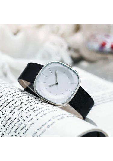 Yingfu Moda Kare Deri Kayış Izle Kadınlar İçin Kuvars Kol Saatleri Gündelik Bayanlar İçin Çok Renkli