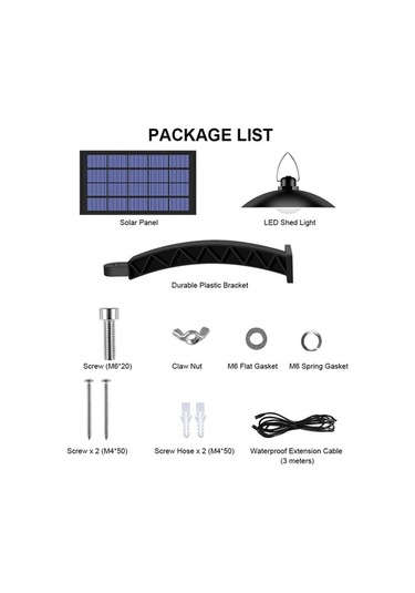 Opulentliving Dayanıklı Güneş Enerjili Led Avize - Bahçe, Kapı, Teras Otomatik Beyaz Beyaz