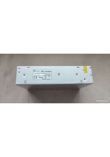 12 Volt 20 Amper Fanlı Kamera Ve Led Trafosu
