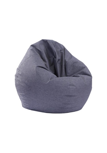 Suntek Su Geçirmez Oxford Baskılı Oyun Beanbag Kanepe Kapak Gri