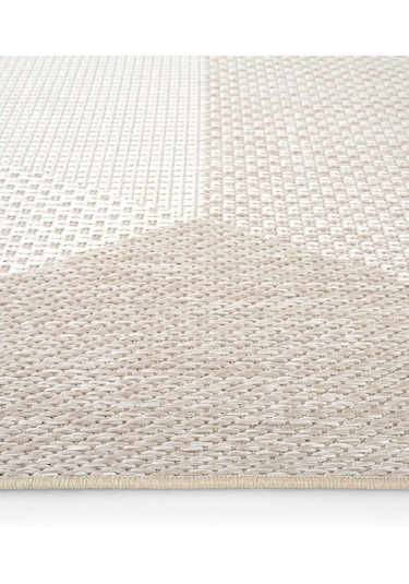 Cool Halı Grande 03 Bej Balkon Kilimi İnce Antre Hol Halısı Kaymaz Tabanlı Halı Yolluk Mutfak Kilimi