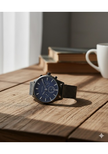 For Motion Erkek Kol Saati Antrasit Renk, Mavi Kadran - Fm.13524fh.02, 2 Yıl Garantili Koyu Gri For Motion Erkek Kol Saati Antrasit Renk, Mavi Kadran - Fm.13524fh.02, 2 Yıl Garantili Koyu Gri