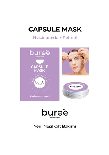 Kapsül Maske Niacinamide + Retinol Capsul Mask