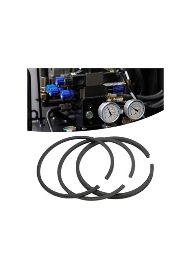 Reedark 47mm Silindir Piston Halka Seti - 3 Adet Pnömatik Kompresör Hava Pumpu Dikiz Tamiri Aracı