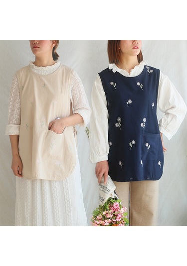 Maiyame Kısa Kollu Çocuk-anne Örtücü Toka Embroidered Pamuk Ev & Atölye Kullanıma Uygun Çok Fonksiyonlu M 150-180cm Kahverengi Diğer