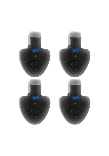 Geeksen Adet Elektronik Balık Isırığı Alarmı Sesli Led Işık Göstergeli Balık Isırığı Alarmları