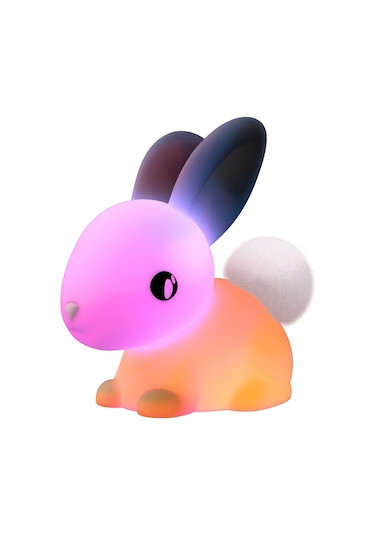 Dhink Silikon Şarjlı Gece Lambası Bunny Cotton Beyaz