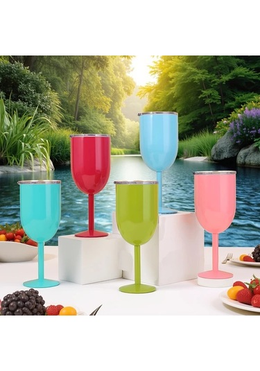 Elmpaly Kırmızı 420ml Paslanmaz Çelik Termos: Sızdırmaz Bpa İçermez, Seyahat Ve Partiler İçin