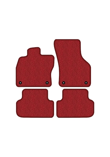 Mercedes Cls Serisi 2002-2010 Halı Paspas Seti Kırmızı-