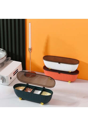 Suntek Baharat Şişesi Mutfak Çeşni Depolama Organizatörü