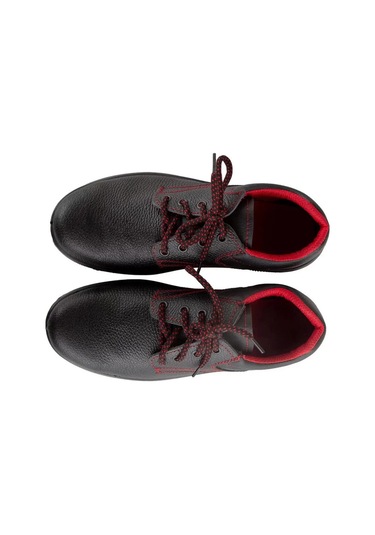 Deri İş Ayakkabısı Çelik Burunlu Kaymaz 110 En Iso 20345 Pars Rolax Suya Siyah