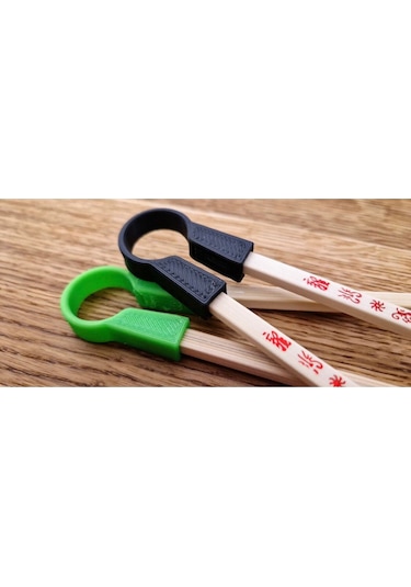 Chopstick Tutucu Aparat Chopstick Öğrenme Aparatı 2 Adet Renkli