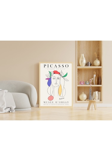 Pablo Picasso Çerçevesiz Poster Duvar Tablosu Dnm6 21 X 30