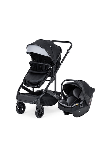 Kanz Echo Travel Sistem Bebek Arabası Siyah