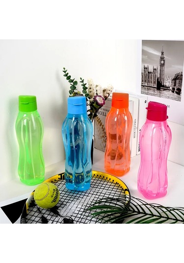 Pp Spor Su Şişesi 900ml/1l Taşınabilir Spor Salonu Su İçme Çok Renkli