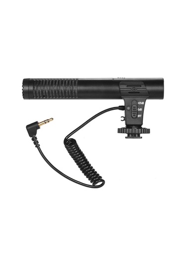 Mufunye Kamera Video Kayıt Mikrofonu Süper-kardiyoid Alıcı Mini Mikrofon Fotoğrafçılık Röportaj Vlog Dslr Kamera Video Kamera