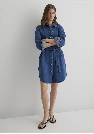 Mavi - Bertina Classic Denim Indigo Mavisi Jean Elbise 1310618-89426 Mavi