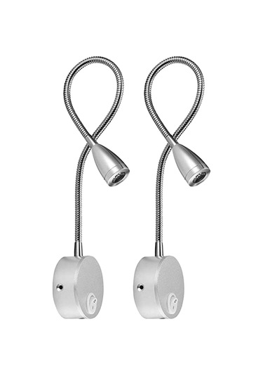 Sagit Başucu,okuma,ışık,,minimalist,led,yatak,okuma,lamba,kısılabilir,,başlık Gümüş