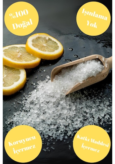 Bykurt Limon Tuzu Parça 250 G
