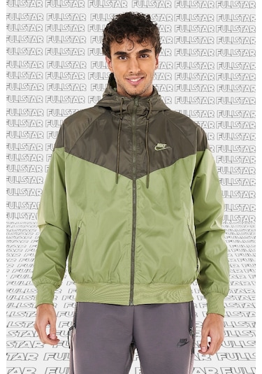 Nike Sportswear Windrunner Jacket Blue Green Kapu onlu Erkek Ceketi Ye il Haki L Fiyatlar ve Ozellikleri