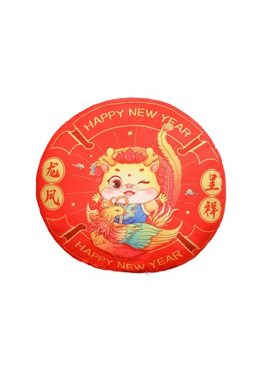 Suntek Çin Yeni Yılı Yastık Ejderha Yastık Arka Yastık