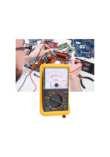 Aubyhe Kt7007 El Tutan Mini Analog Multimetre - Akım, Gerilim Ve Direnc Ölçüm Aracı, Taşınabilir Profesyonel Elektrik Test Aleti