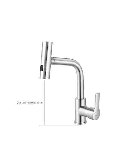 Venezia Smart Spiralli Mutfak Evye Eviye Bataryası İnox Inox