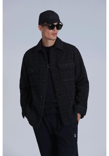 Lufian Luther Erkek Sweatshirt Lacivert 001