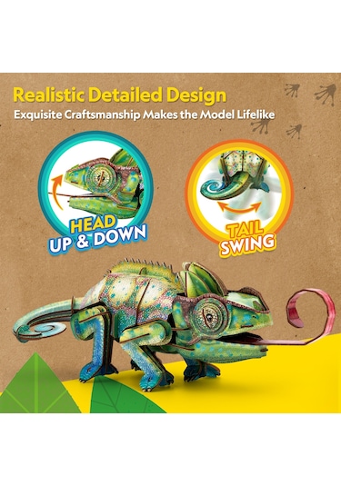 National Geographic - Bukalemun 3d Puzzle Ds1186h
