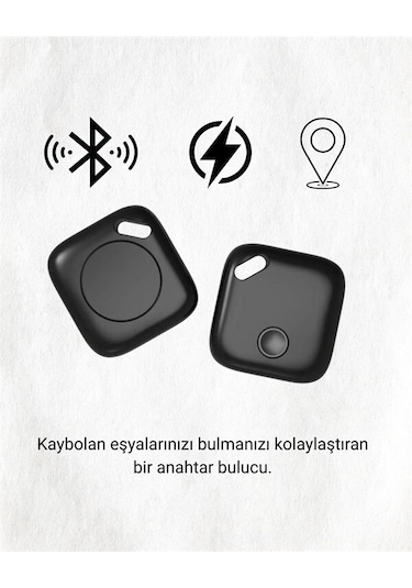 Northcity Kompakt Smart Tag: Bluetooth Konum Takibi Ve Uzaktan Erişim İle Eşyalarınız Güvende