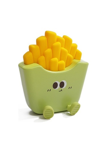 Szypzstore Sacred Wings Patates Kızartması Gece Lambası Usb Şarj 3 Karartma Gece Lambası Yatak Odası Led Sıcak Başucu Lambası Isgrf0 Yeşil